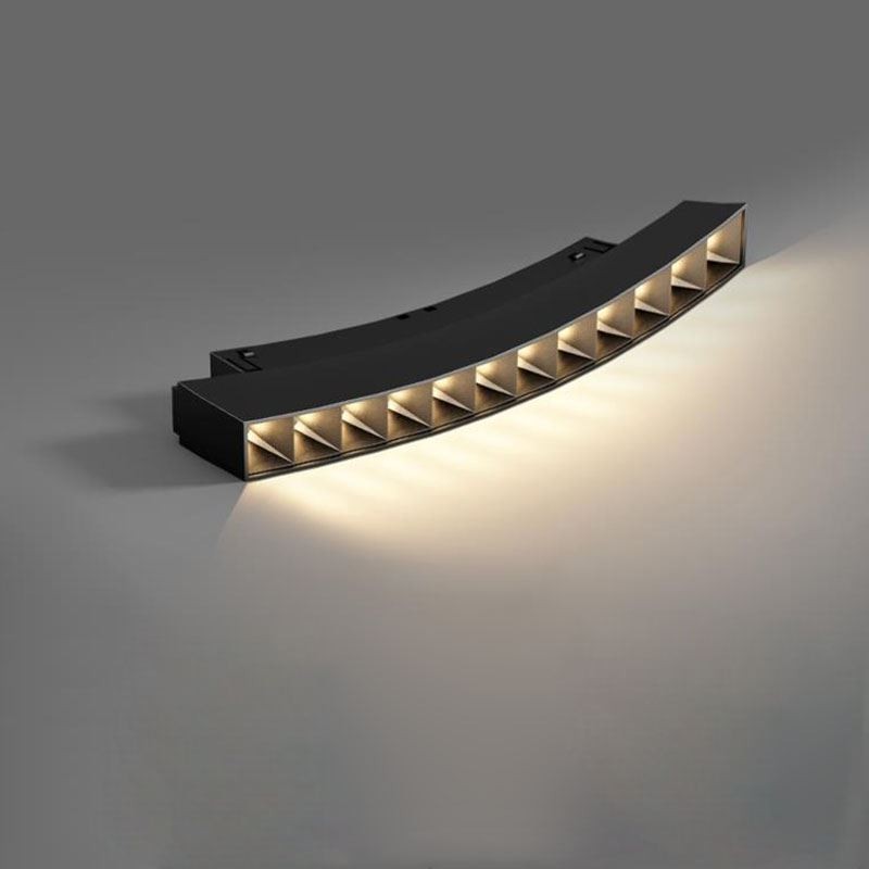 Kreisförmige magnetische Schienenleuchte Einbaustrahler Dekoratives Licht 80cm