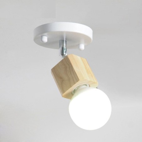 Einfache Mini-Spotlight Moderne weiße Deckenleuchte (Einzellicht) Einfache Mini-Spotlight Moderne weiße Deckenleuchte (Einzellicht)