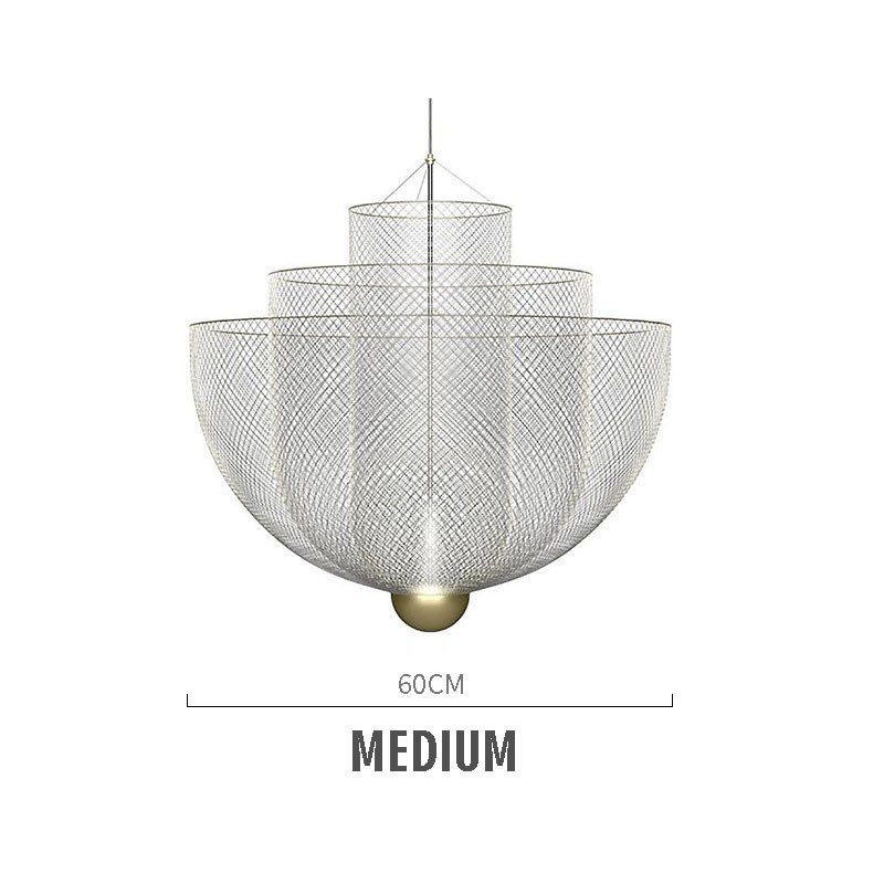 Nordic Grid Designer Kreative und einzigartige Form Kunst Dekorative Pendelleuchte