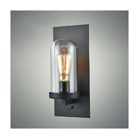 Rustikalen Stil Armaturen Eisen Glas Wand Leuchte Retro Wand Lampe Licht Von UNS Rustikalen Stil Armaturen Eisen Glas Wand Leuchte Retro Wand Lampe Licht Von UNS