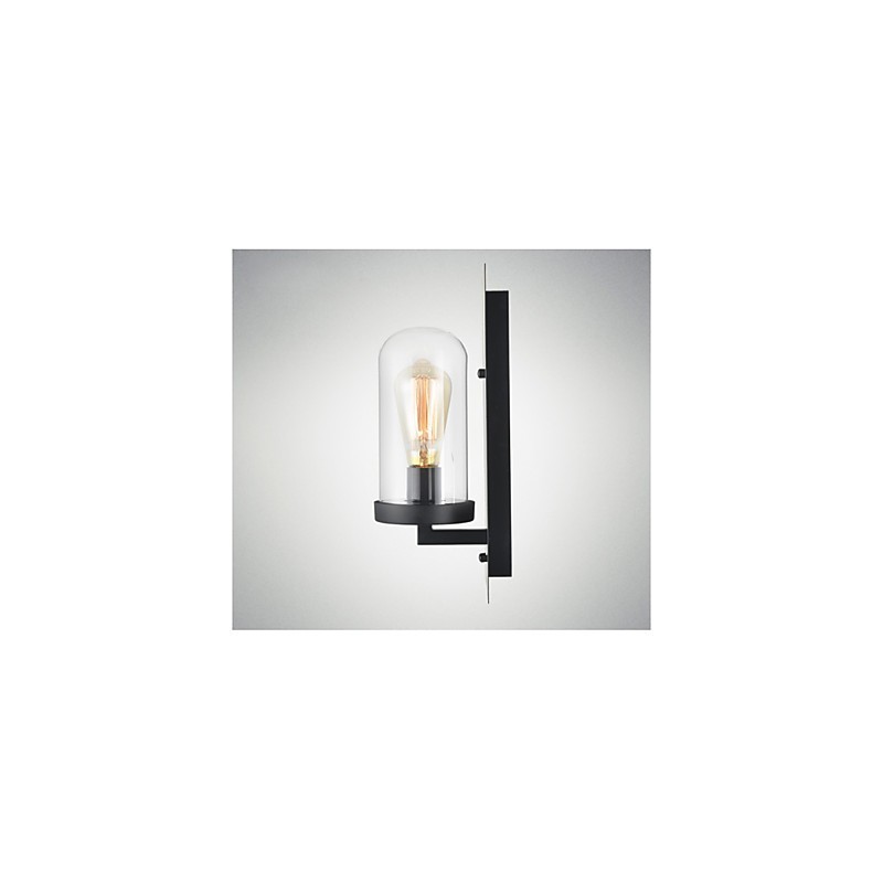 Rustikalen Stil Armaturen Eisen Glas Wand Leuchte Retro Wand Lampe Licht Von UNS