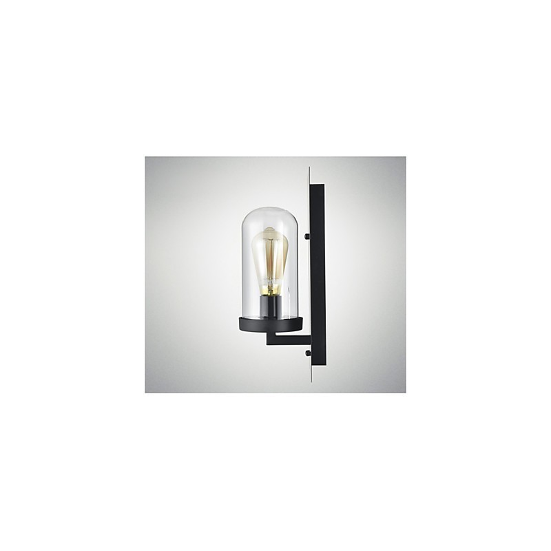 Rustikalen Stil Armaturen Eisen Glas Wand Leuchte Retro Wand Lampe Licht Von UNS