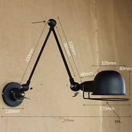 Wandleuchten Badezimmerbeleuchtung Außenwandleuchten Lesewandleuchten Modern Zeitgenössisch Metall