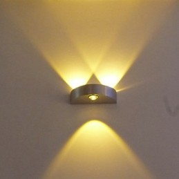 Halb Monat Wand Lampe Kreative Bar Modell Wand Leuchter Moderne Zeitgenössische Metall