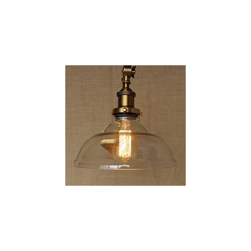 Die Eisen Glas Bronze Messing Arm Stil Retro Kreative Amerikanischen Land Halle Schlafzimmer Wand Lampe