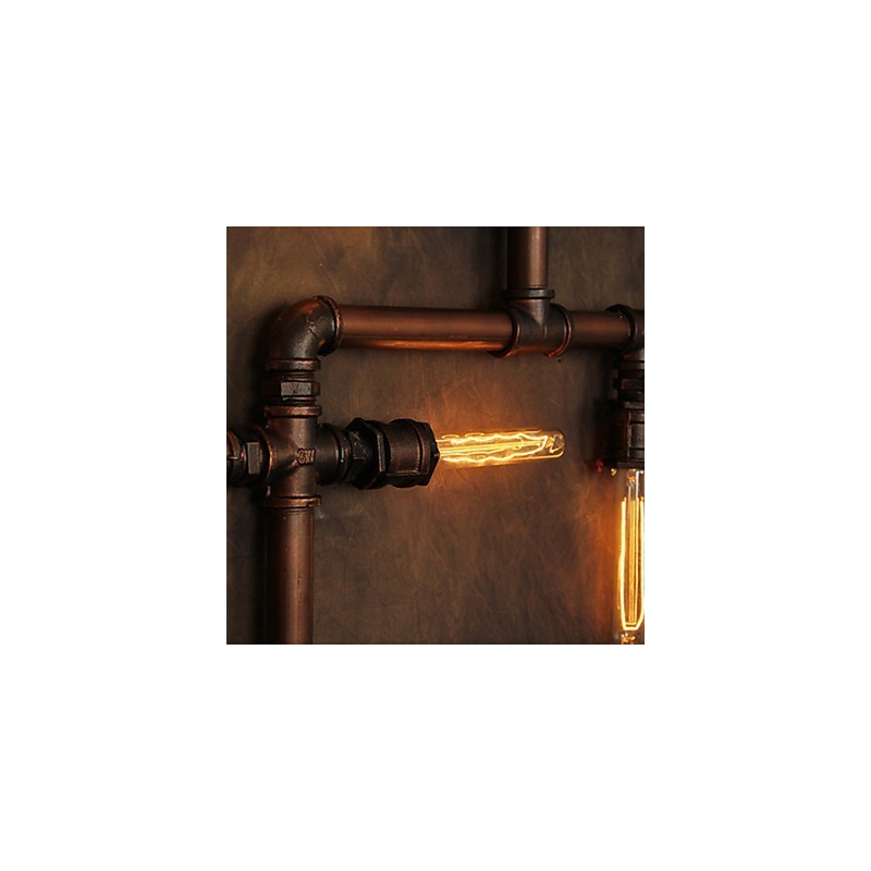 Wandleuchte Wandleuchter 6 Lichter Bronze Finish Industriellen Stil Rustikal Lodge Metall
