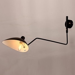 Loft Amerikanischen Landschaft Frei Wand Lichter Vintage Nacht Lange Mechanische Arbeit Studie Lampe Für Innen