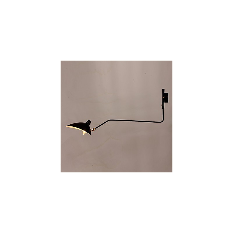 Loft Amerikanischen Landschaft Frei Wand Lichter Vintage Nacht Lange Mechanische Arbeit Studie Lampe Für Innen