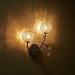 Wandleuchten Kristall Mini Stil Modern Zeitgenössisch Metall