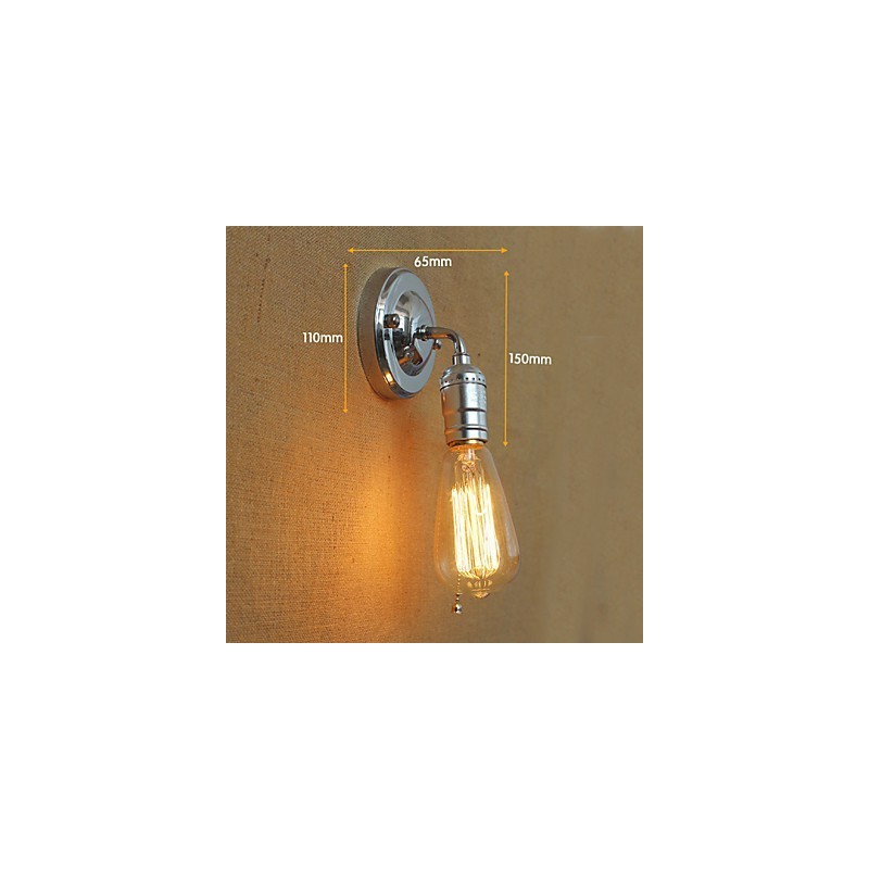 Amerikanischen Ländlichen Landschaft Retro Moderne Edison Glühbirne Gang Mini Wohnzimmer Wand Lampe