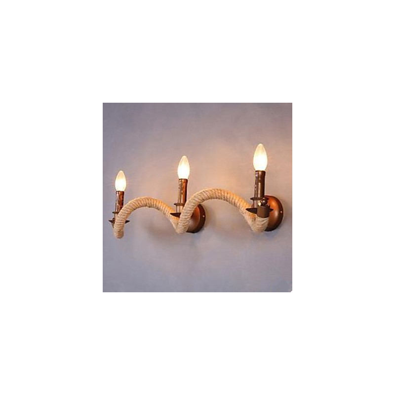 Vertraglich vereinbarte Balkontreppenlampe verdrehte Seilwandlampe