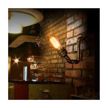 American Village Loft Industrielle Edison-Stil Vintage Wandleuchte Lampe Retro Wasserrohrlampe Wandleuchte American Village Loft Industrielle Edison-Stil Vintage Wandleuchte Lampe Retro Wasserrohrlampe Wandleuchte