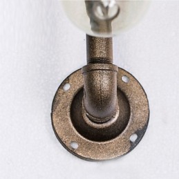 American Village Loft Industrielle Edison-Stil Vintage Wandleuchte Lampe Retro Wasserrohrlampe Wandleuchte
