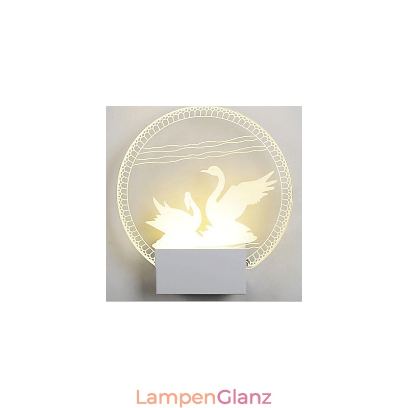 Acryl Wandleuchte PVC Lampe Licht Moderne Zeitgenössische Metall