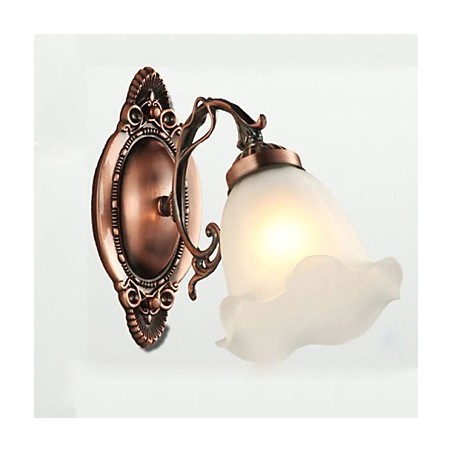 Retro Glas Einfache Europäische Moderne Eleganz Schmiedeeisen Wand Lampe Licht Retro Glas Einfache Europäische Moderne Eleganz Schmiedeeisen Wand Lampe Licht