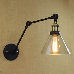 Mittelmeer Dorf Retro Pastoralen Glas Dekorative Wandleuchte Kleidung Shop Restaurant Kaffee