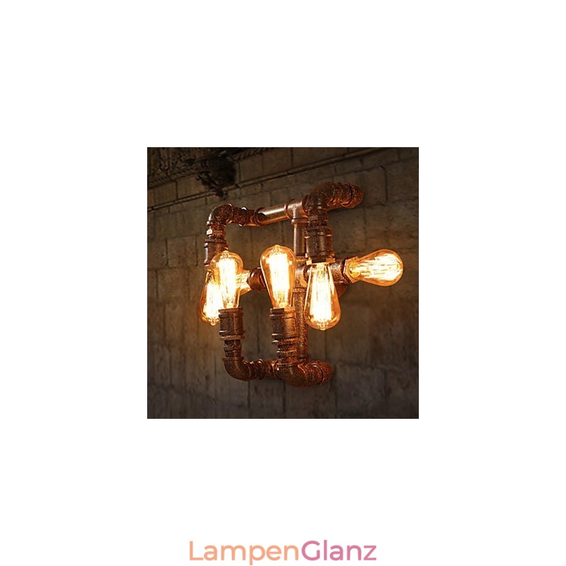 Retro Bar Eisen Wandleuchten Mini Stil Rustikalen Lodge Metall