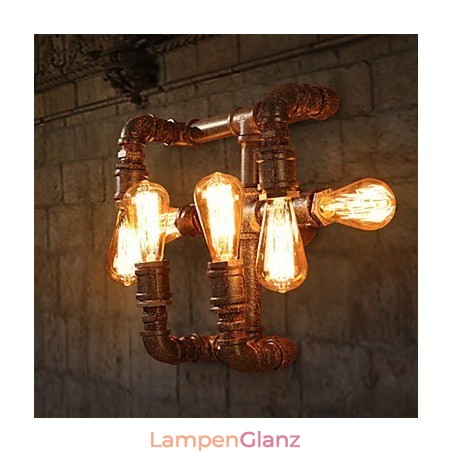 Retro Bar Eisen Wandleuchten Mini Stil Rustikalen Lodge Metall