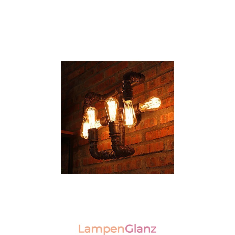 Retro Bar Eisen Wandleuchten Mini Stil Rustikalen Lodge Metall