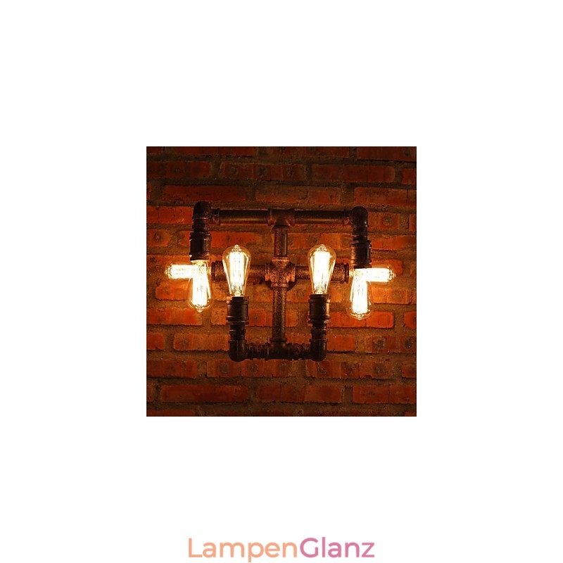 Retro Bar Eisen Wandleuchten Mini Stil Rustikalen Lodge Metall