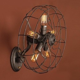 Mini-Stil Wandleuchten Country Metal