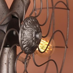 Mini-Stil Wandleuchten Country Metal