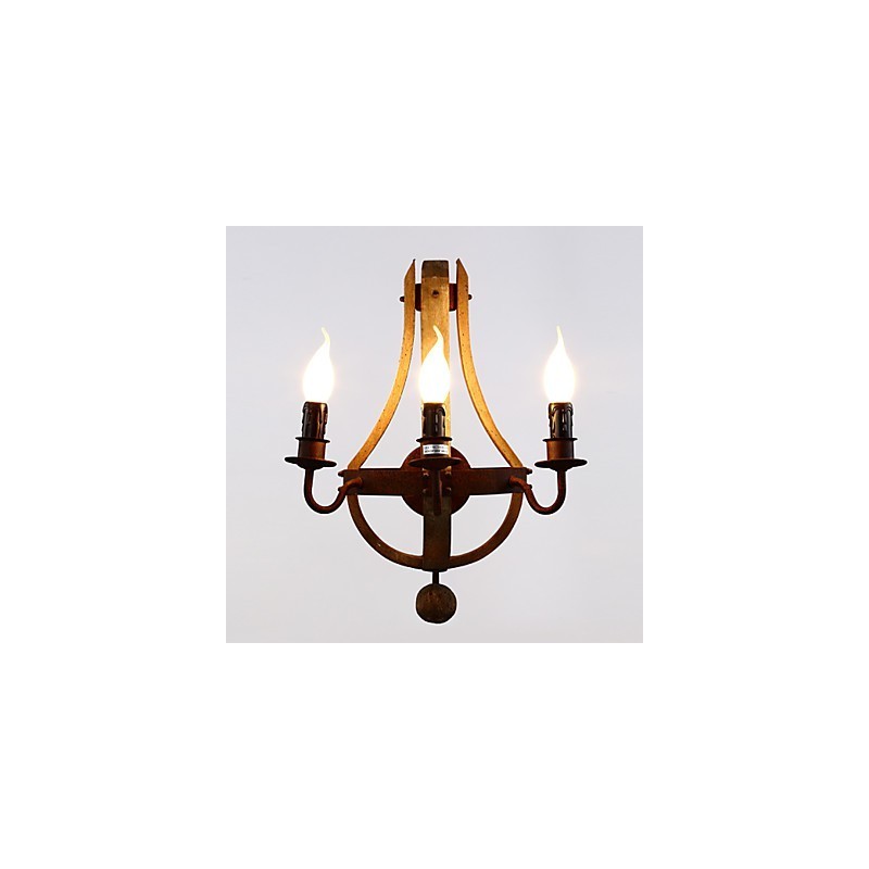 Vintage Amerikanische rustikale Holzwand Weinfasslampe Wohn- und Schlafzimmerlampe