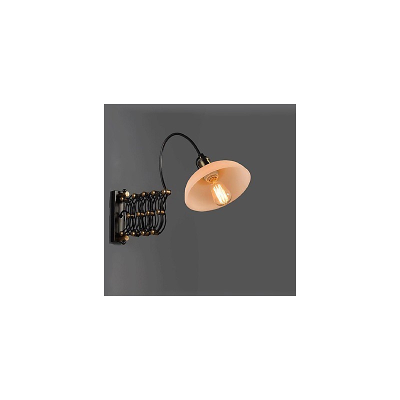 Vintage Industrielle Amerikanischen Land Restaurant Schlafzimmer Studie Kreative Treppe Gang Lampe Teleskop Eisen Wand Lampen