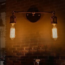 Wandleuchten für Zuhause Wandleuchte Minimalistische Innenflur Schmiedeeisenlampe Schlafzimmer Nachttischlampen für Wohnzimmer