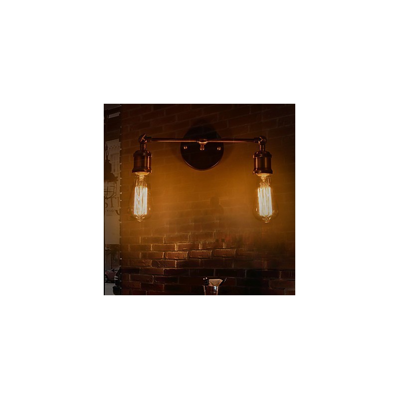 Wandleuchten für Zuhause Wandleuchte Minimalistische Innenflur Schmiedeeisenlampe Schlafzimmer Nachttischlampen für Wohnzimmer