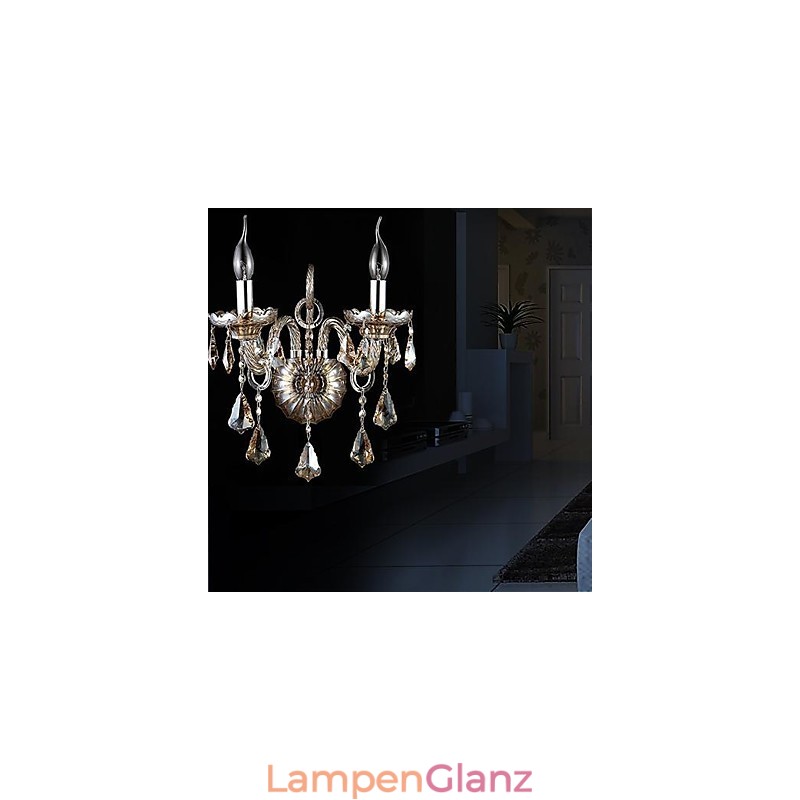 Kristall Wandleuchten Modern Zeitgenössisch Kristall