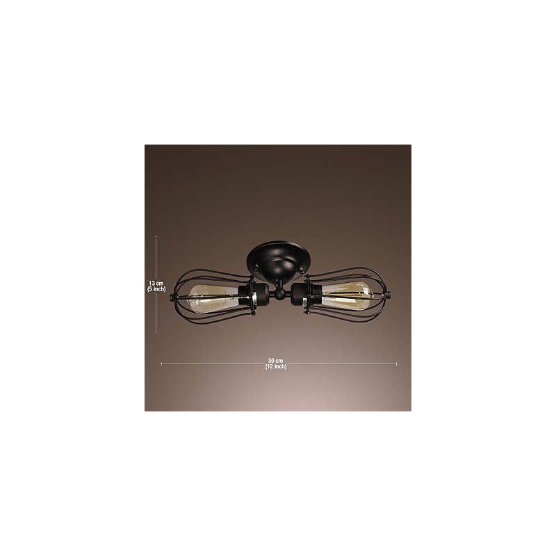 2-flammige goldene Wandleuchte im Antik-Stil