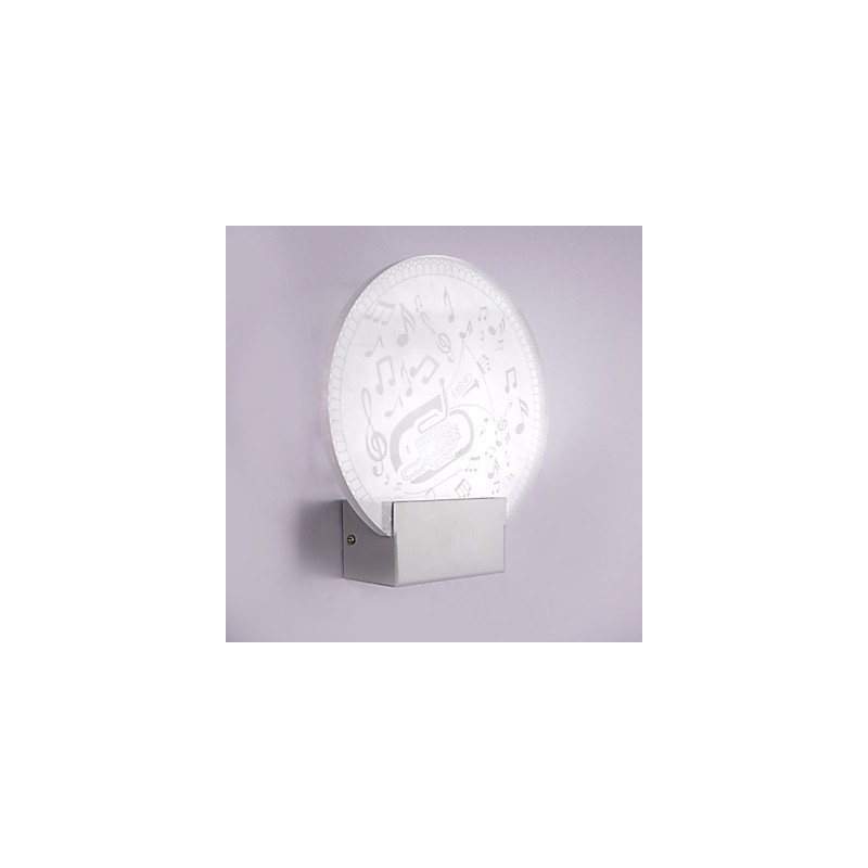 Acryl Wandleuchte PVC Lampe Licht Moderne Zeitgenössische Metall