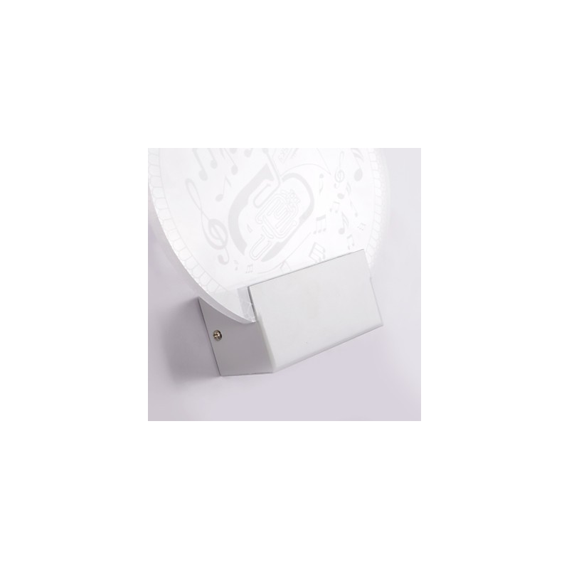 Acryl Wandleuchte PVC Lampe Licht Moderne Zeitgenössische Metall