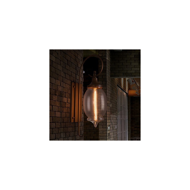 Wandleuchten für Zuhause Wandleuchte Minimalistische Innenflur Schmiedeeisenlampe Schlafzimmer Nachttischlampen für Wohnzimmer