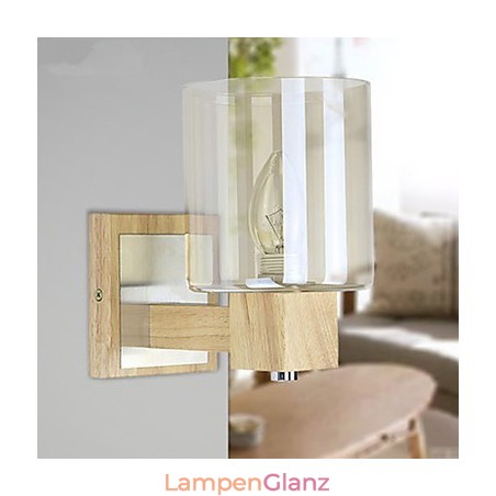 Wandleuchten Mini-Stil Traditionell Klassisch Holz Bambus