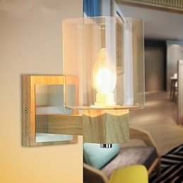 Wandleuchten Mini-Stil Traditionell Klassisch Holz Bambus