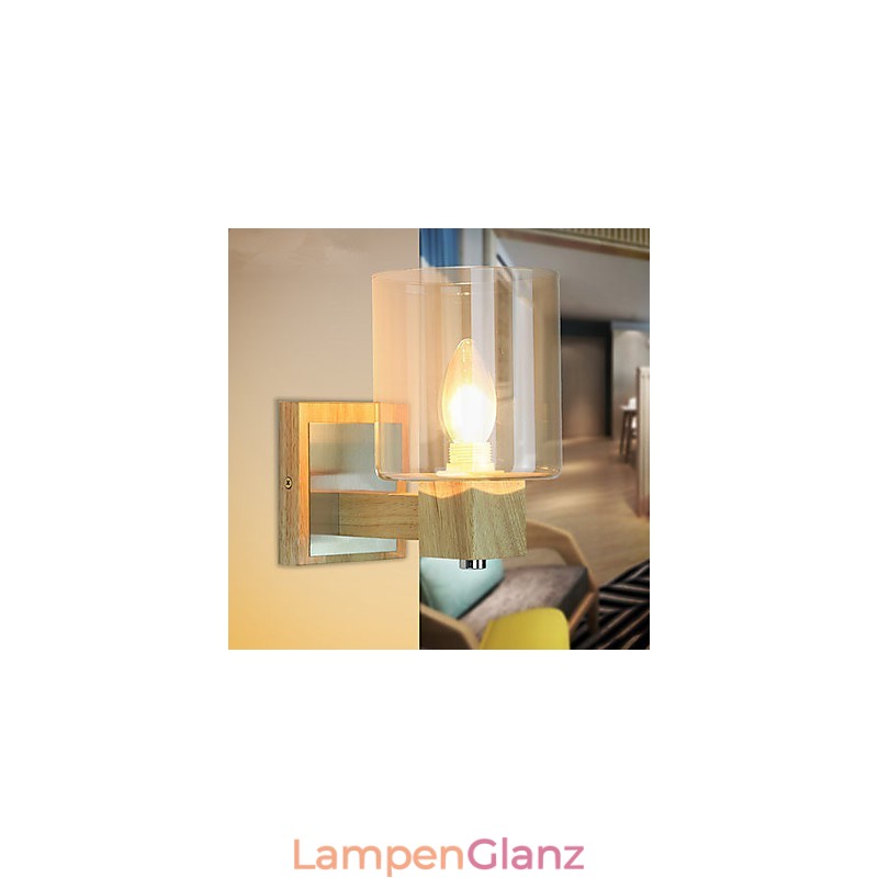 Wandleuchten Mini-Stil Traditionell Klassisch Holz Bambus