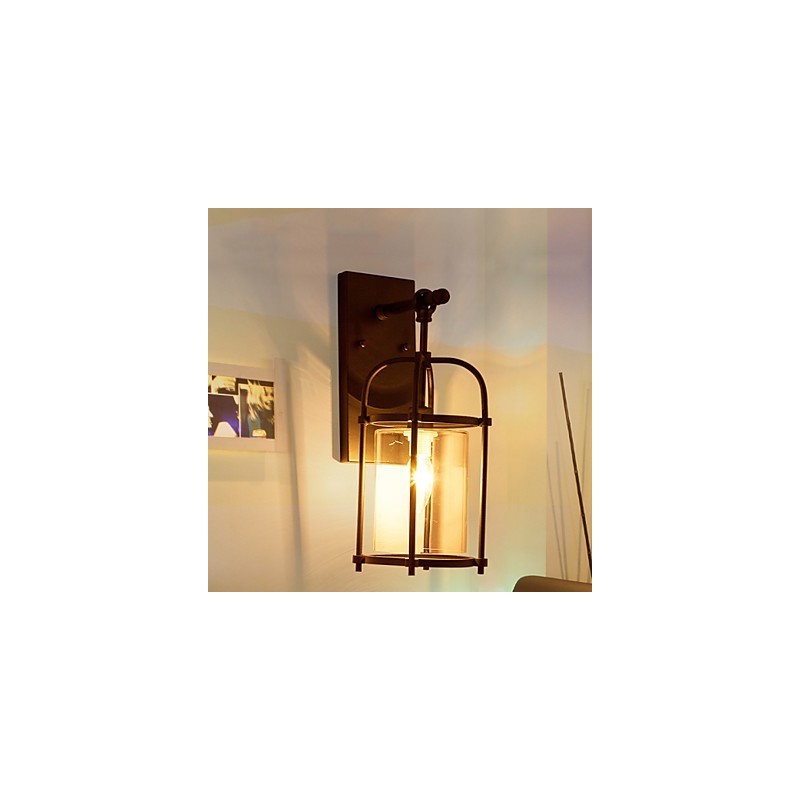 Kreative Lampen im Industrie-Look Wandlampen im nordamerikanischen Stil mit Edison-Flötenbirne in Bar-Dekorationslichtern