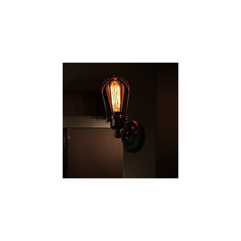 Luxus-Stil Matel Wandleuchten 1 Licht