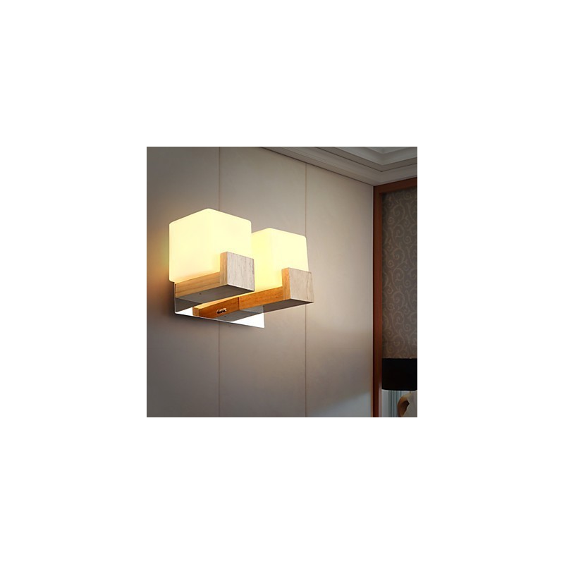 Wandleuchten Mini-Stil Modern Zeitgenössisch Holz Bambus