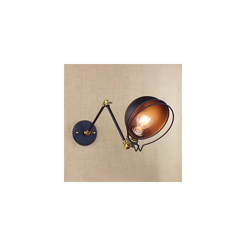 Wandleuchten Swing Lights Lesewandleuchten Mini-Stil Rustikal Lodge Metall