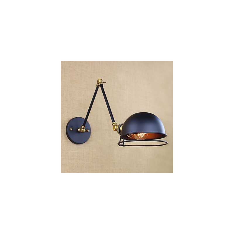 Wandleuchten Swing Lights Lesewandleuchten Mini-Stil Rustikal Lodge Metall