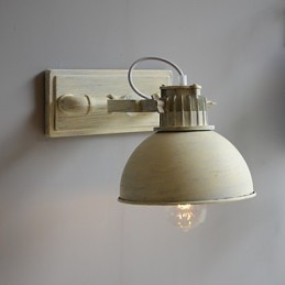 Brandneue nostalgische Vintage-Wandleuchte aus Eisen im Loft-Stil für den Balkon in Nordeuropa, Wandleuchten aus Schmiedeeisen