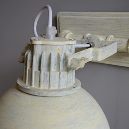 Brandneue nostalgische Vintage-Wandleuchte aus Eisen im Loft-Stil für den Balkon in Nordeuropa, Wandleuchten aus Schmiedeeisen