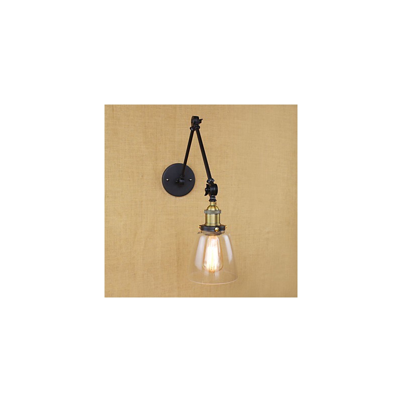 Dekorative Wandleuchte aus antikem Bronze