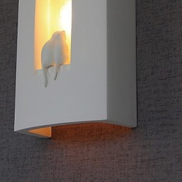 Weiße moderne kurze Mode Wandleuchte Nachttisch Wandleuchte Spiegelleuchte Schlafzimmer Wandleuchte