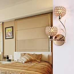Wandleuchten Lesen Wand Lichter Kristall Mini Stil Moderne Zeitgenössische Metall