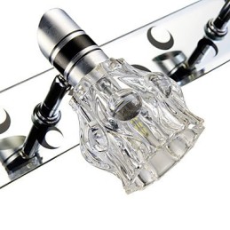 Neu eingetroffen Waschwandbeleuchtung Einfarbige weiße Lampe für Spiegelfront-Hardware Metallplatte Badezimmer-Wandleuchte