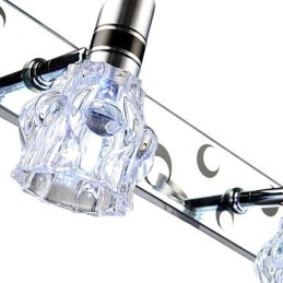 Neu eingetroffen Waschwandbeleuchtung Einfarbige weiße Lampe für Spiegelfront-Hardware Metallplatte Badezimmer-Wandleuchte